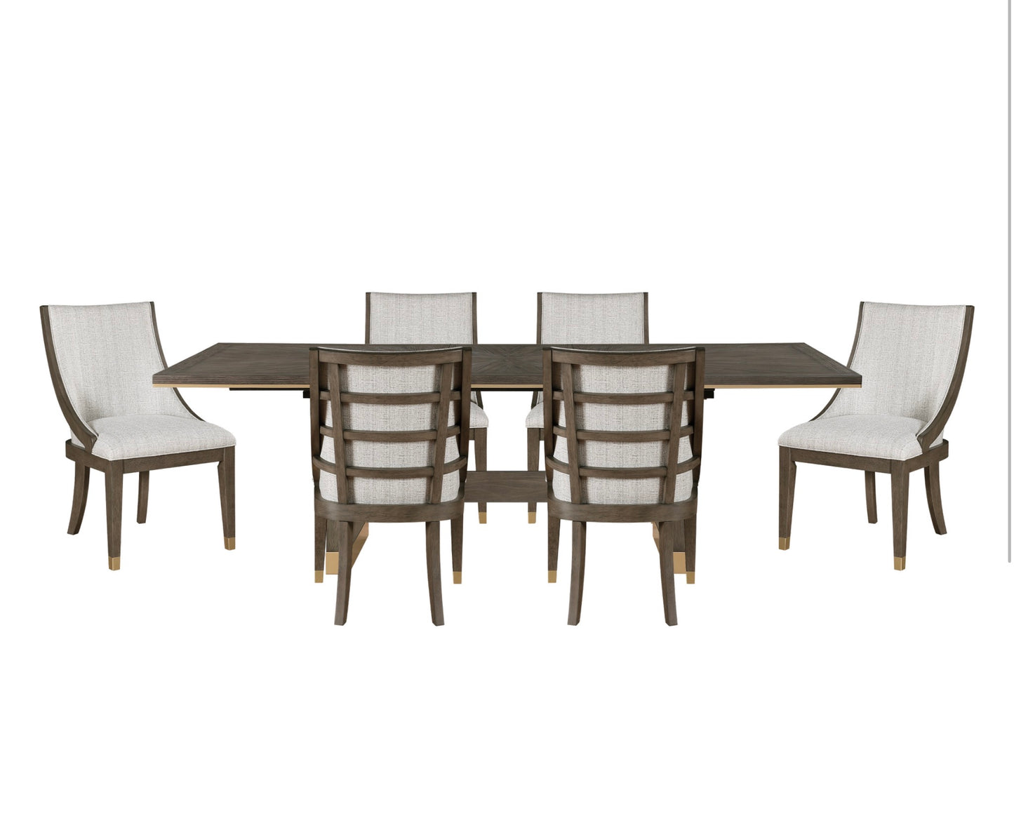 Model 5933  Large Dining Set  California  Stocks 6-8 weeks