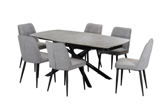 Model 5819   Sintered Stone Top Dining Set Toronto Stocks