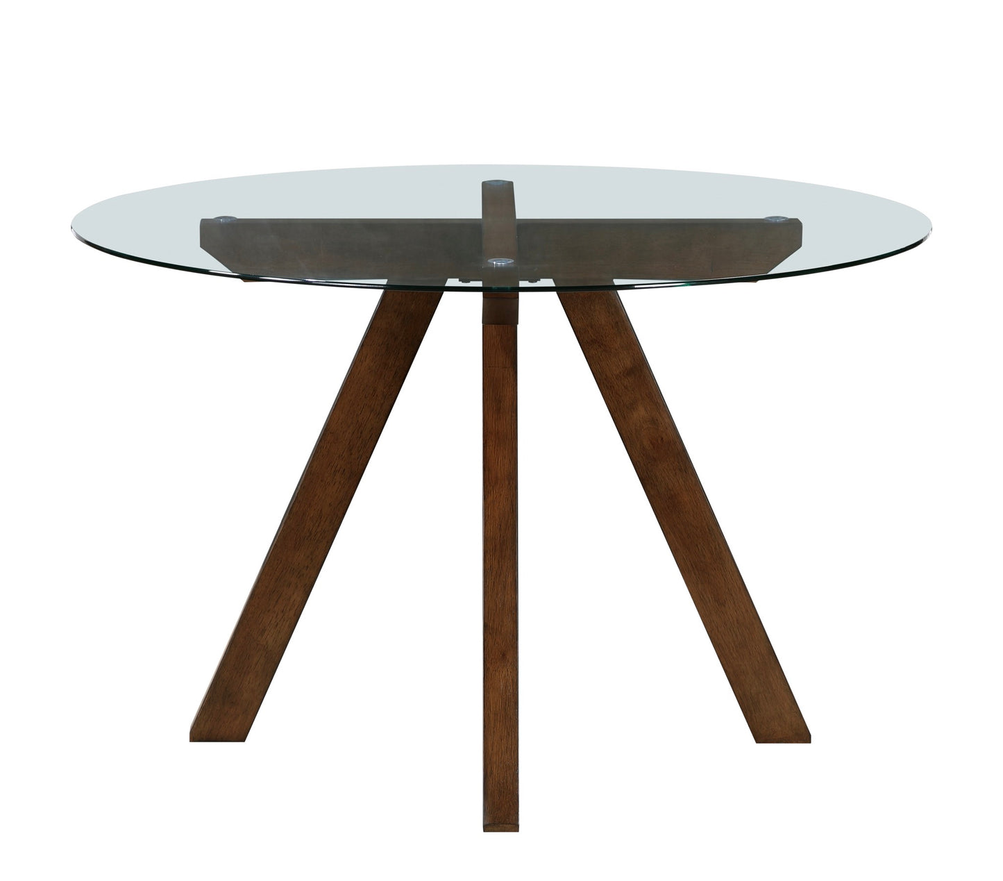 Model 5898  Glass top Dining Set with Grey Color Chairs  California Stocks 6-8 Weeks