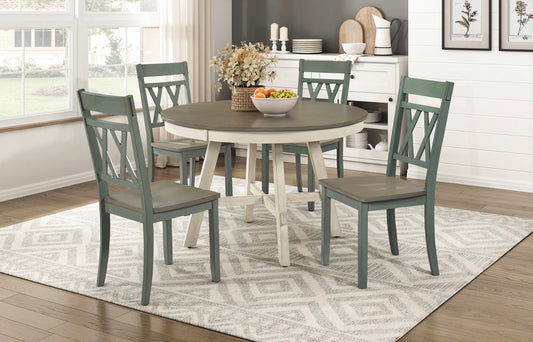 Model 5985/Teal Dining Set  California Stocks 6-8 Weeks