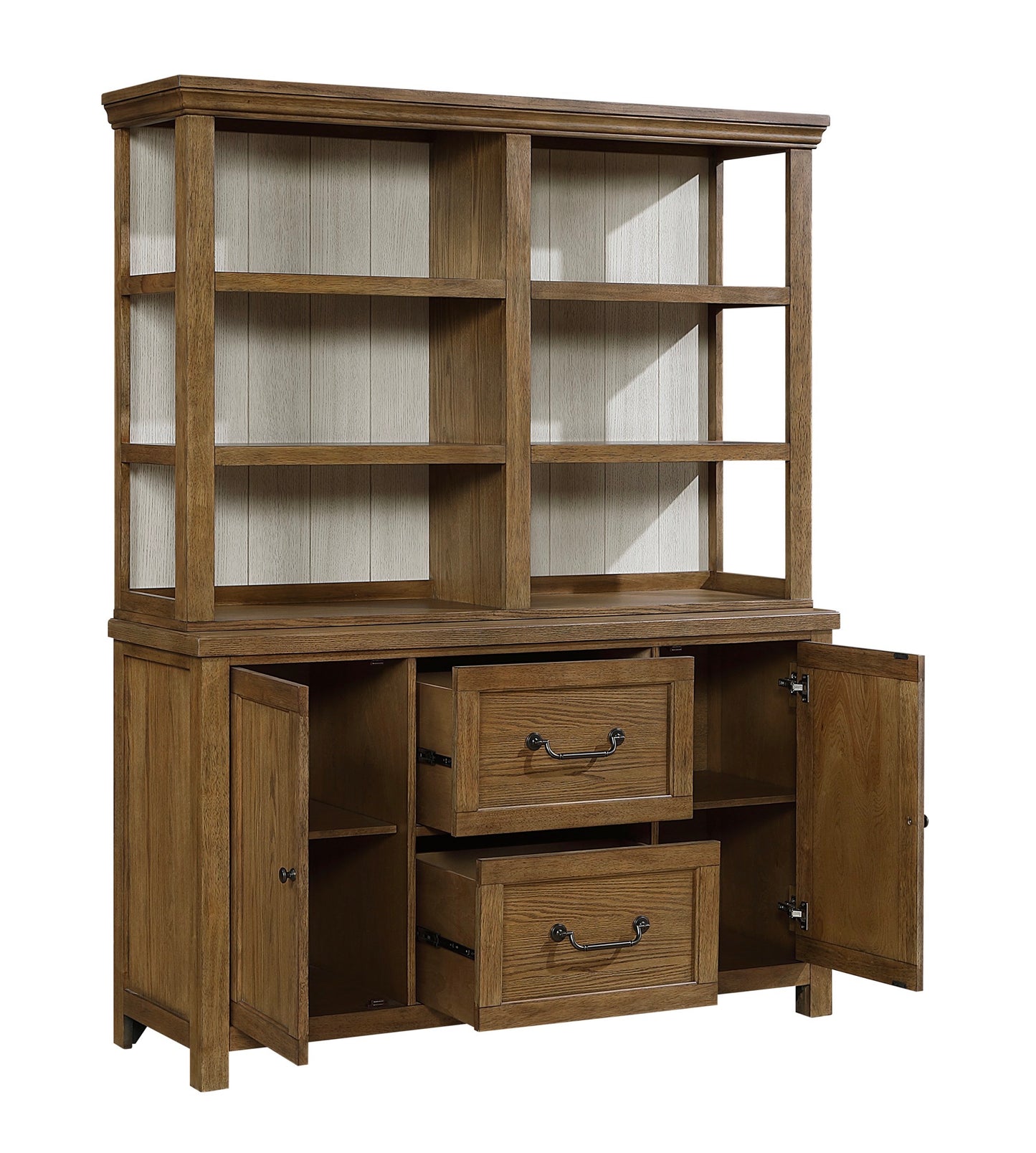 Model 6017 China Cabinet / Hutch Buffet California Stocks 6-8 Weeks