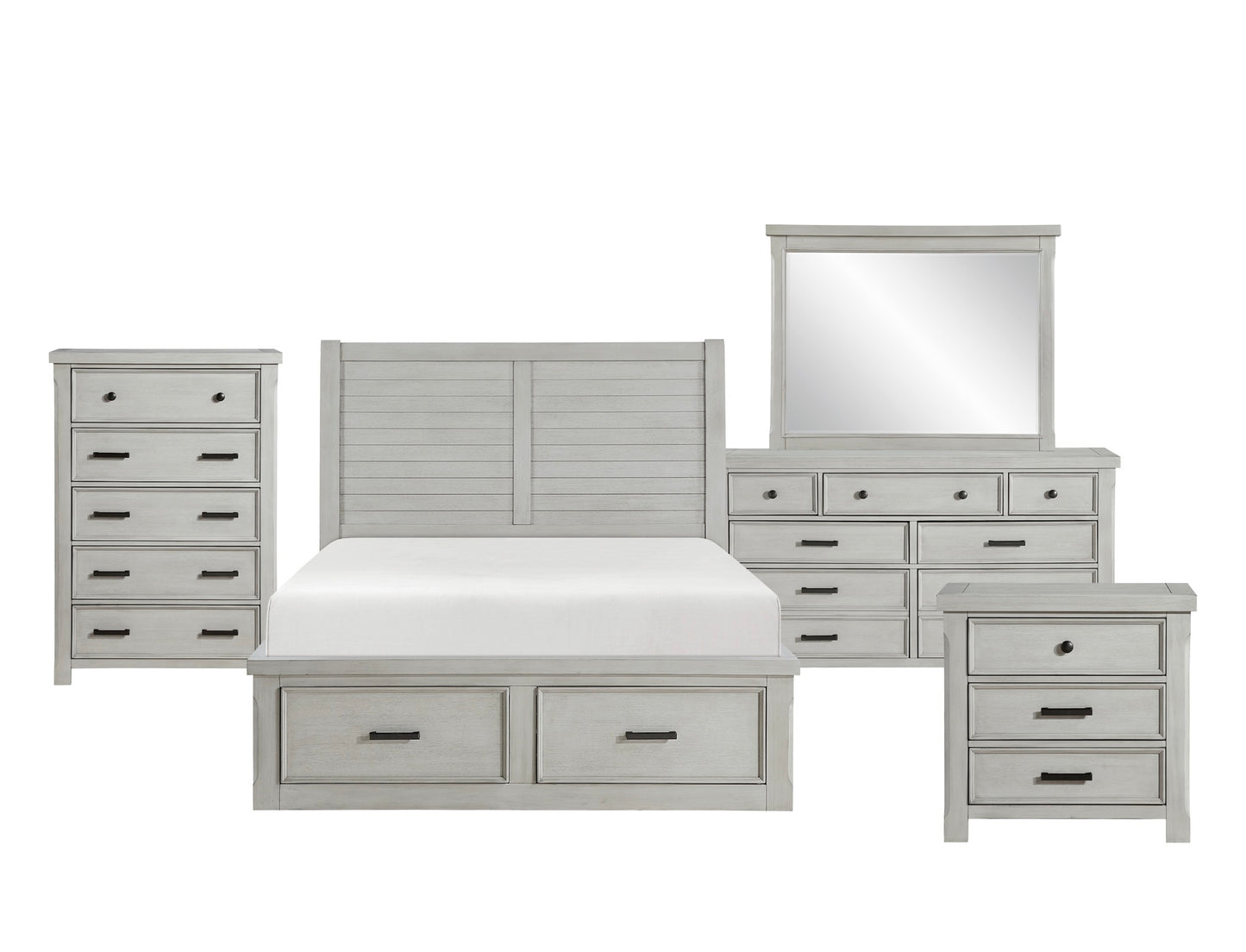 Wooden Bedroom Set 1337 Toronto / Vancouver Stock