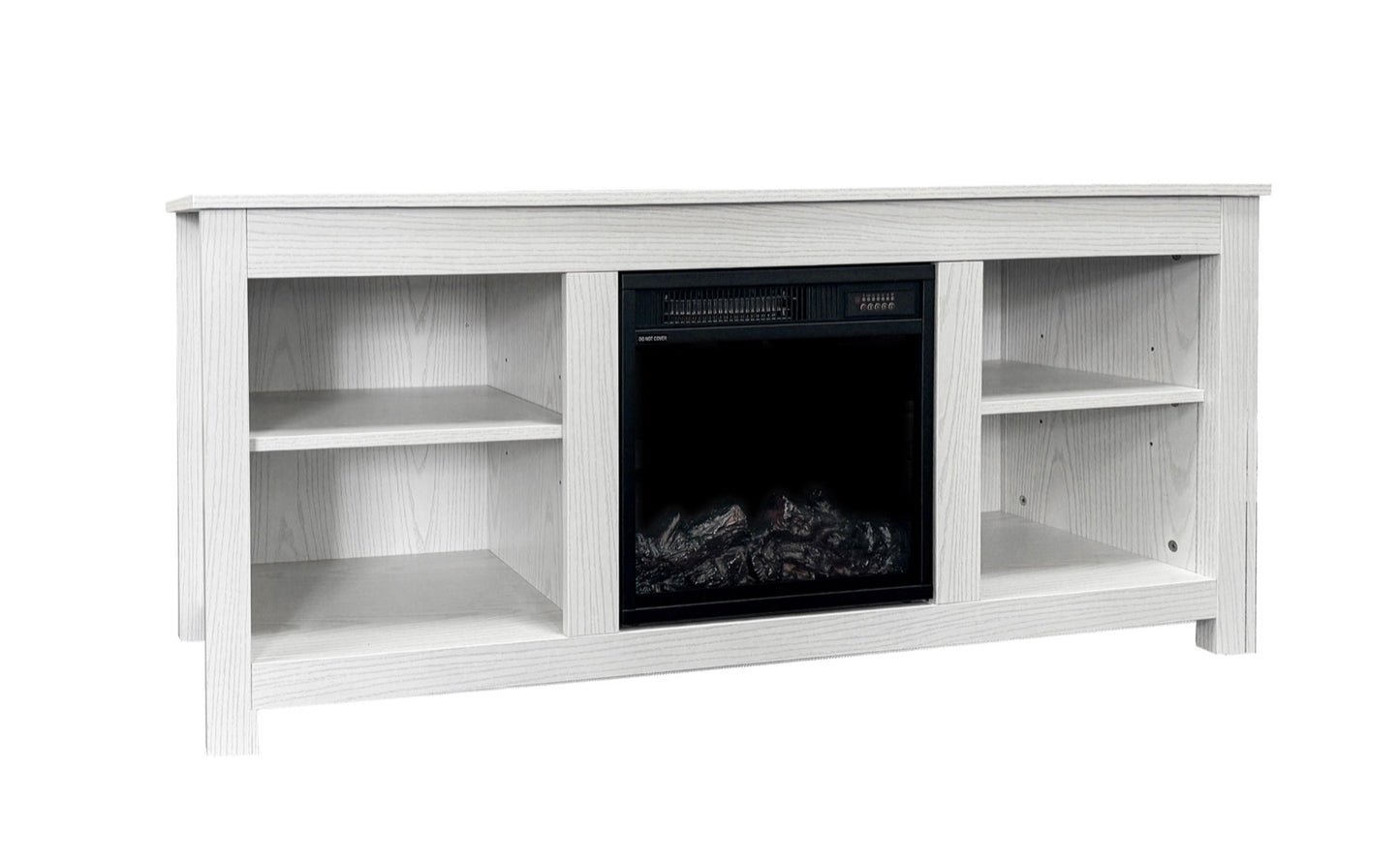 58-inch TV Stand with Fireplace 45601-58WT Toronto Stocks