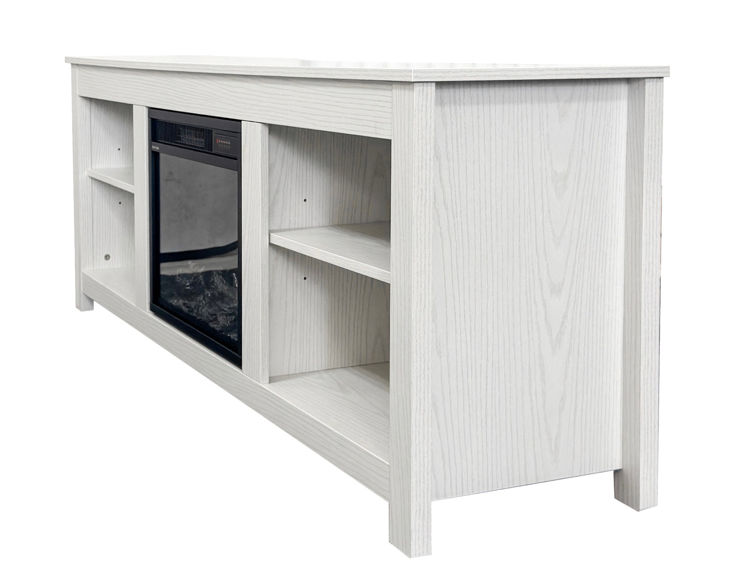 58-inch TV Stand with Fireplace 45601-58WT Toronto Stocks