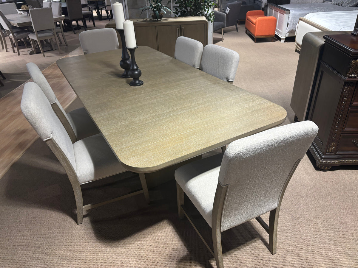 Model 2350 matching buffet with four doors and rounded corners