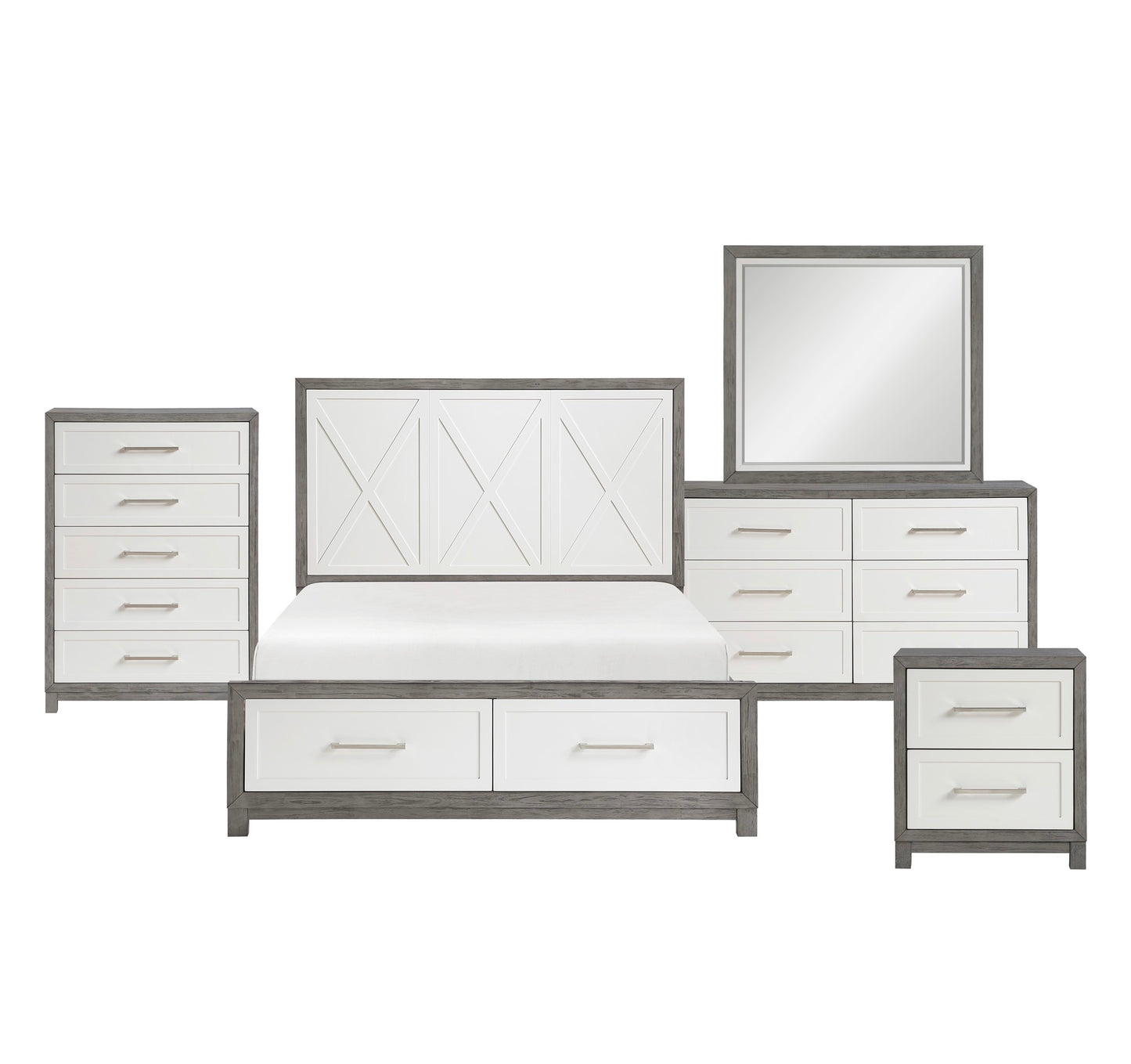Bedroom set Toronto Stock  Model 1366