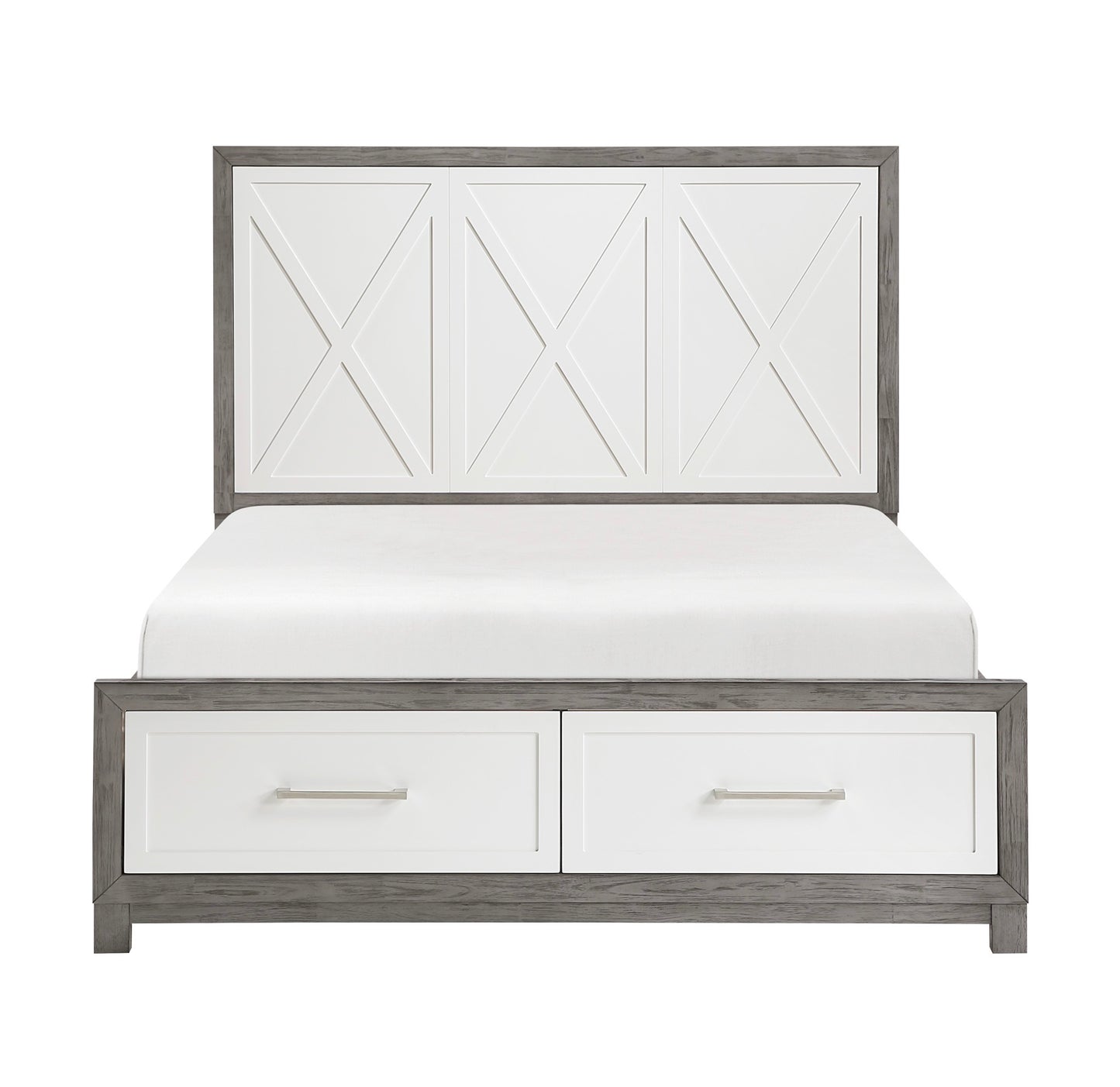 Wooden Storage Bed with 2 Front Drawers Toronto Stock  Model 1366
