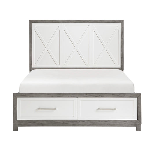 Wooden Storage Bed with 2 Front Drawers Toronto Stock  Model 1366