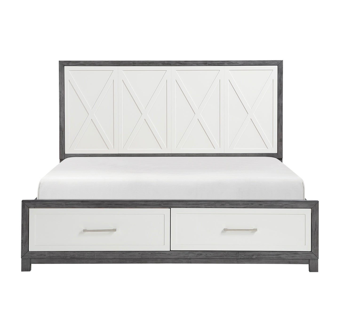 Wooden Storage Bed with 2 Front Drawers Toronto Stock  Model 1366