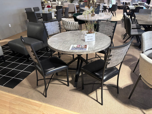 Show Deal  Dining Set Model 5606GY-45RD 5 pc set deal