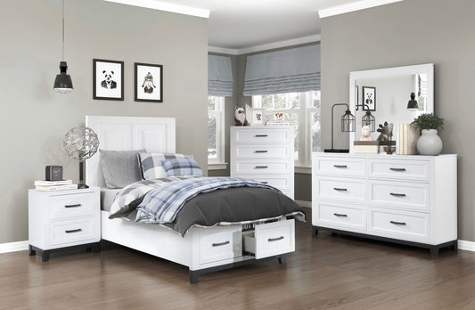 Twin/Full Children Bedroom Set Model 1450WHT/F Bedroom Set  Toronto Stocks