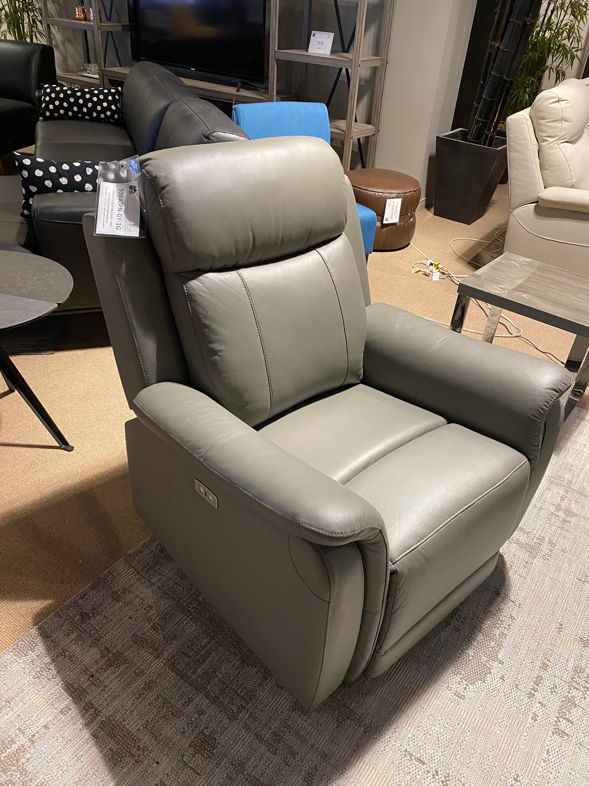 Model 99840PN leather power recliner sofa set