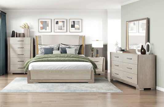 New Arrival Model 2496 Queen/King Bedroom Set