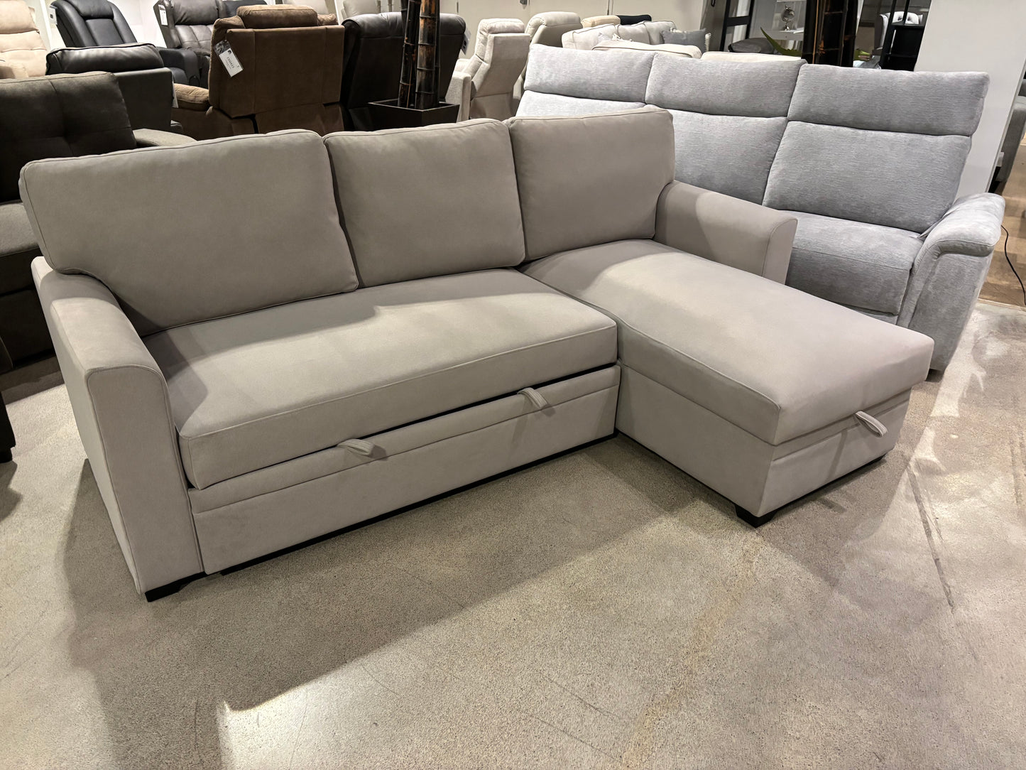 Show Deal Sectional Sofa Bed Reversible Model 99073BE