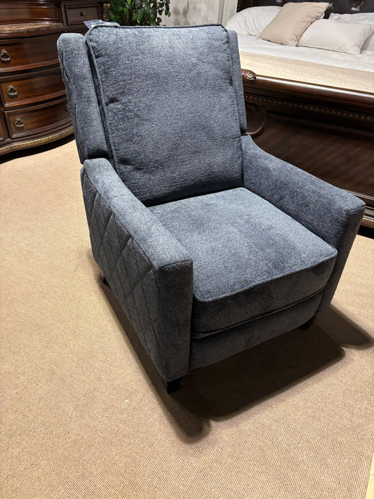 Show Deal Push Back Recliner Chair 2 colors 98505BU