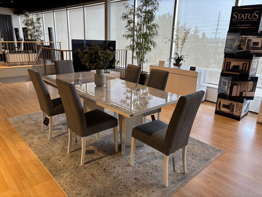 Show Deal Status Italian Dining Set /Tv Stand Model Mara 7 of set deal