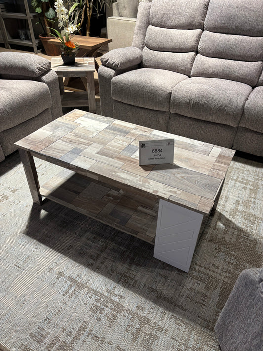 Show Deal Coffee / End Table Model 6884