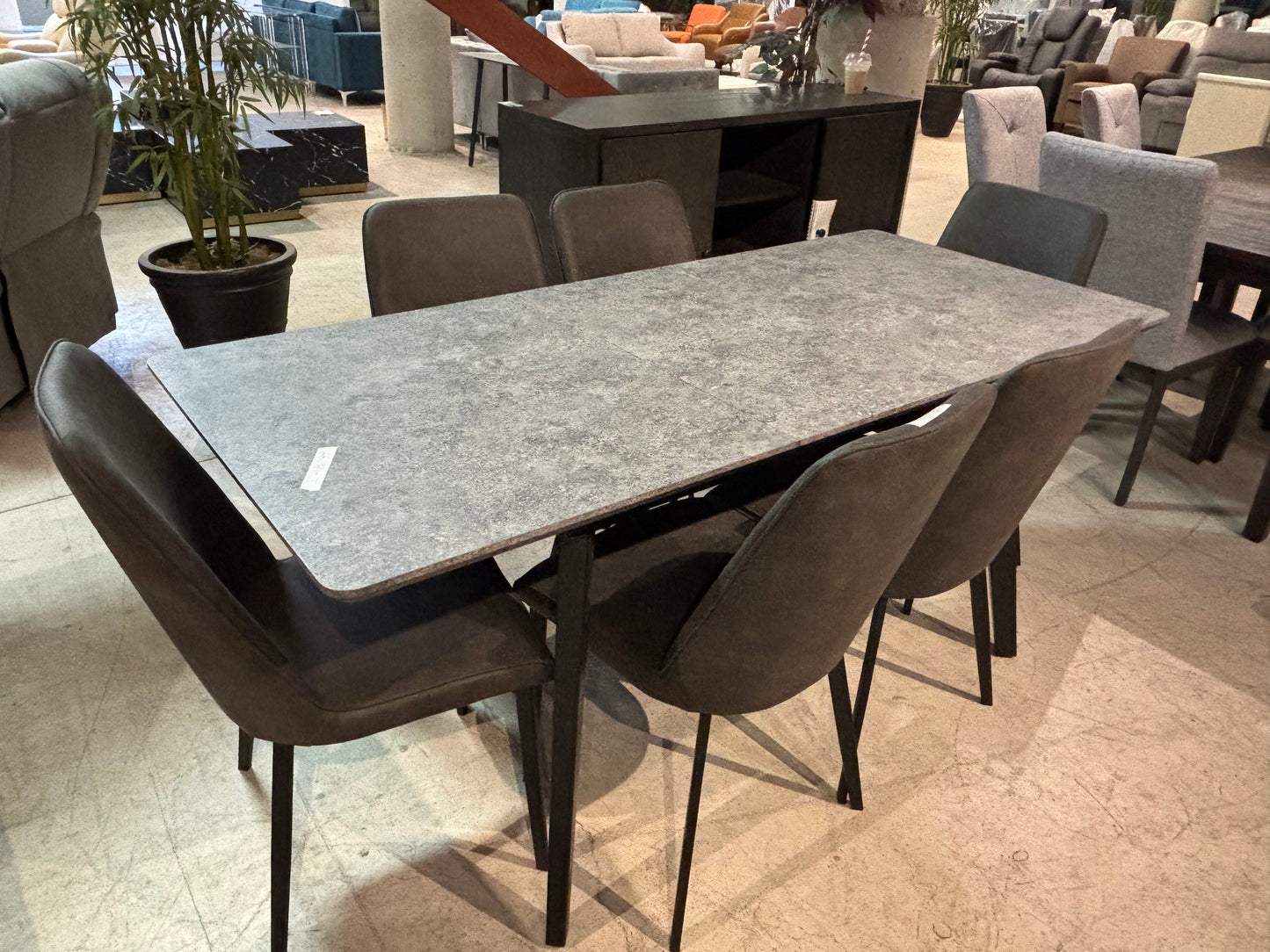 Show Deal  CLR Dining Set Model  6828-71DR7  Table + 6 Chairs Deal Set only