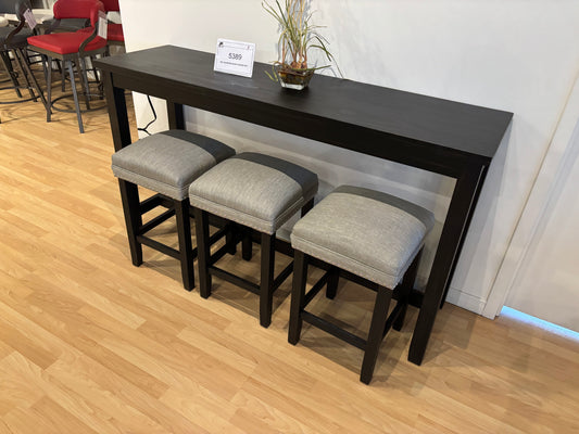 Show Deal 4pc pack counter Height dining set Model 5389