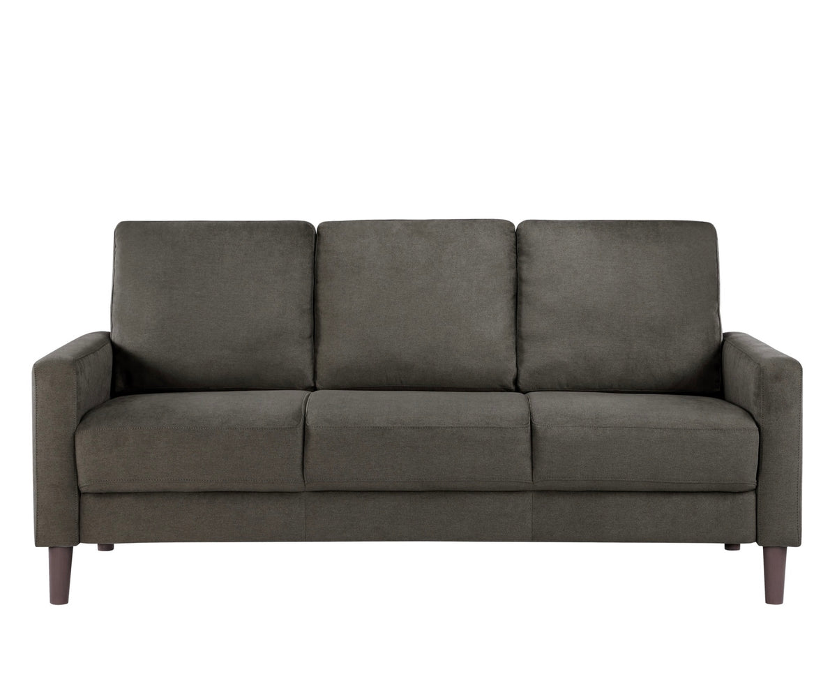 Model 9520 charcoal fabric sofa color option