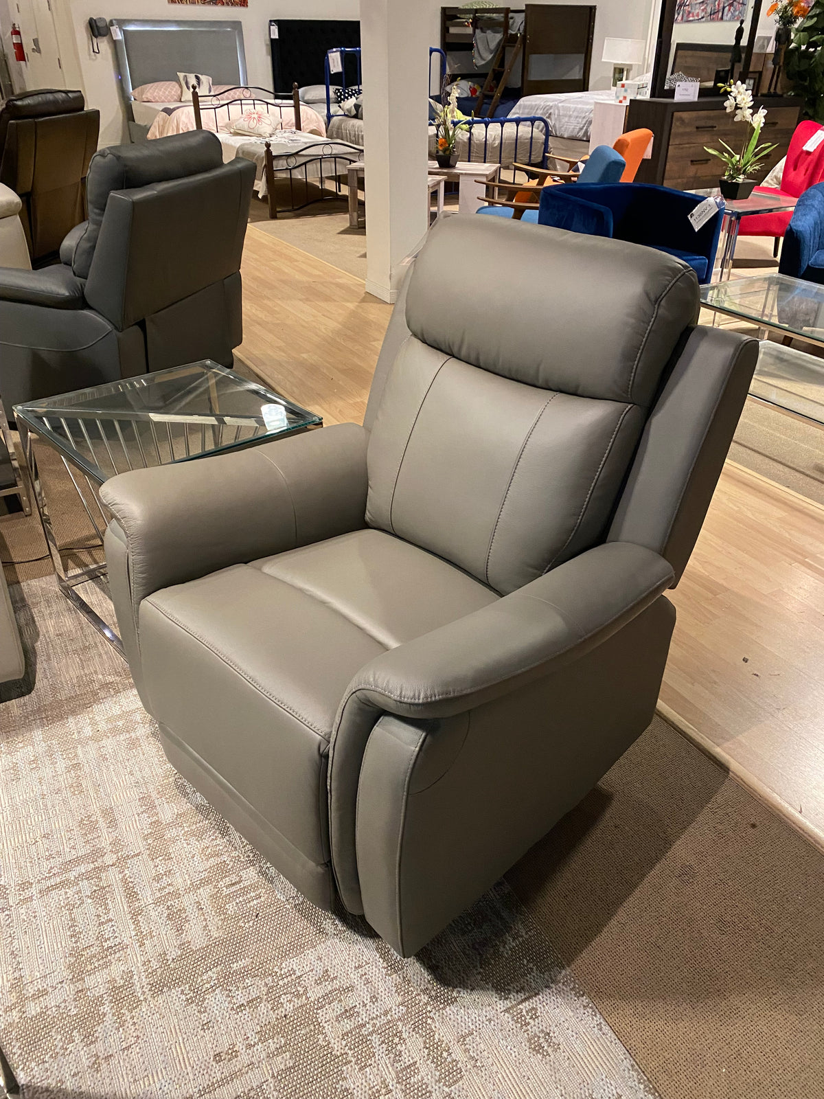 Model 99840PN Leather Power Recliners in 3 Colors
