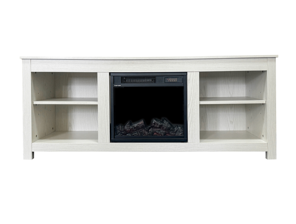 Model 45601 Fireplace TV Stands in 3 Colors